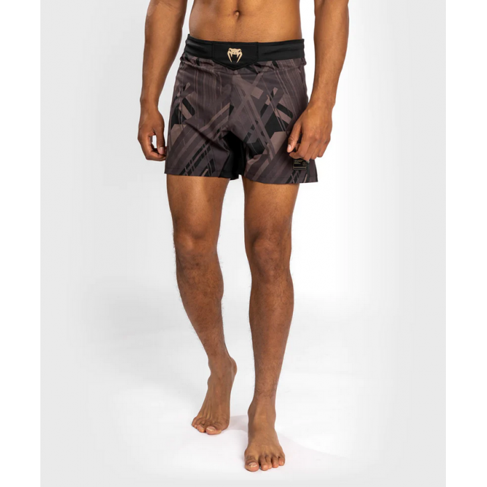 Шорти - Venum Tecmo 2.0 Fightshort - Black/Brown​